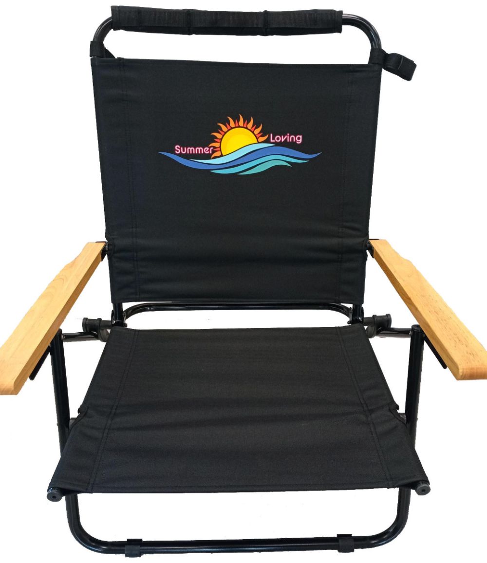 SUPREME BEACH CHAIR - BLACK