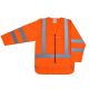 HI VIZ LONG SLEEVE UNISEX VEST 