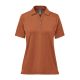 WOMENS OASIS S/S POLO BLACK-2XL